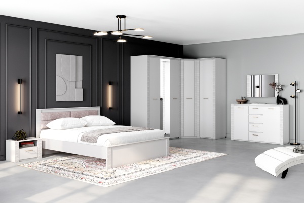 Кровать 1400 "Элана" спальня Персидский жемчуг